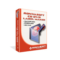 RonyaSoft CD DVD Label Maker - Home license